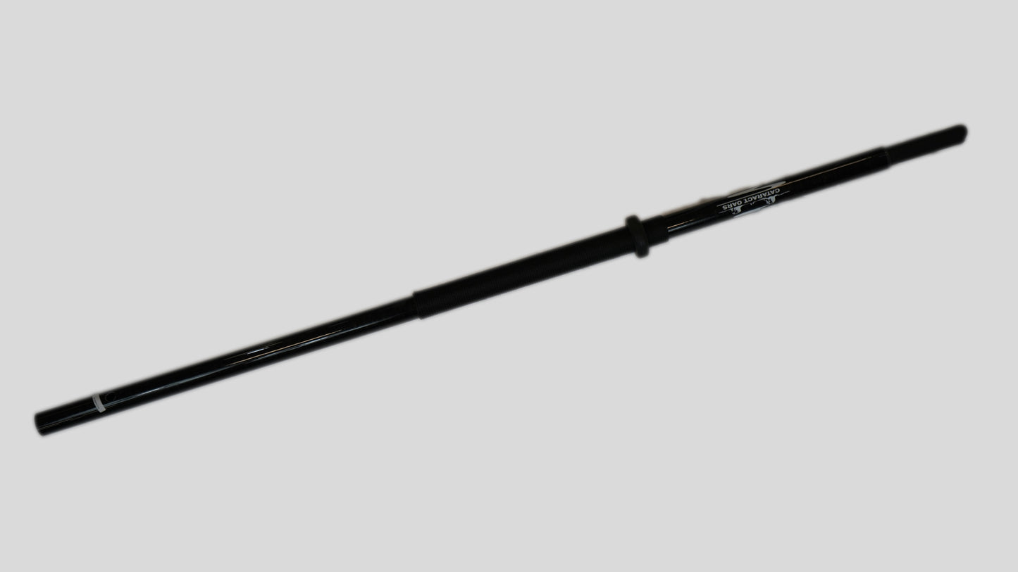 (Black 1-Piece) 9' Cataract SGG Counter-Balanced Oar Shaft