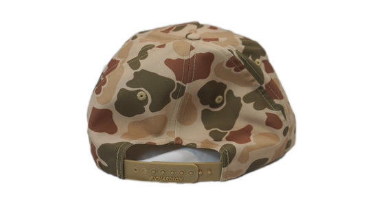 TFC Duck Camo Flat Brim Rope Hat