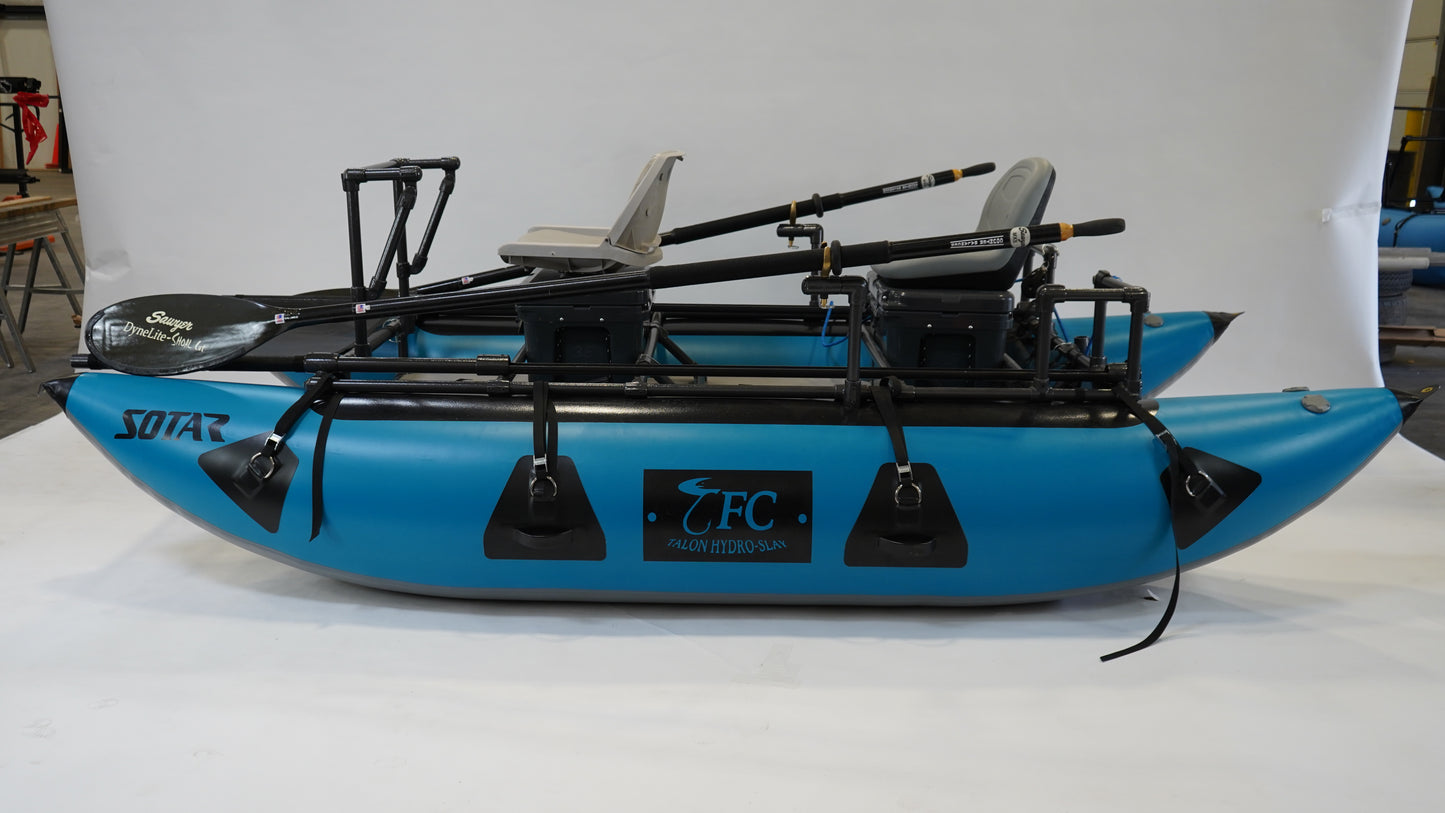 Hydro-Slay Twin Pro Teal Sotar Ready-to-Row Package