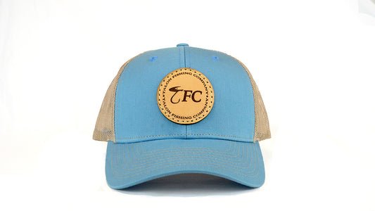 Columbia Blue TFC Leather Patch Hat