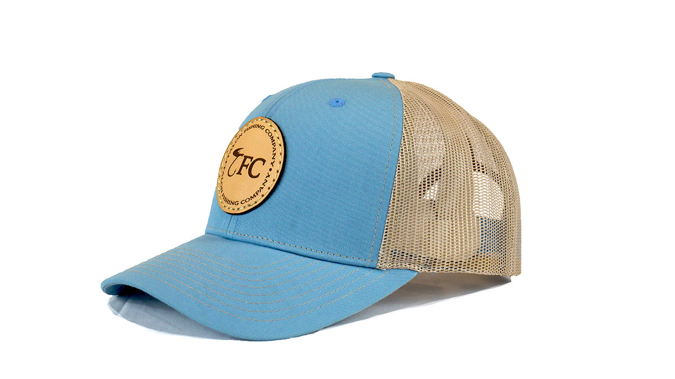 Columbia Blue TFC Leather Patch Hat